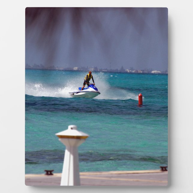 Jet Ski Paradise Plaque (Front)