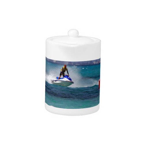 Jet Ski Paradise Teapot