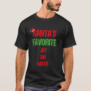 Jet Ski Racer Funny Pajama Christmas T-Shirt