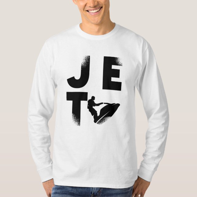 Jet Ski Rider Water Sports Jetski Jet Skiing T-Shirt (Front)