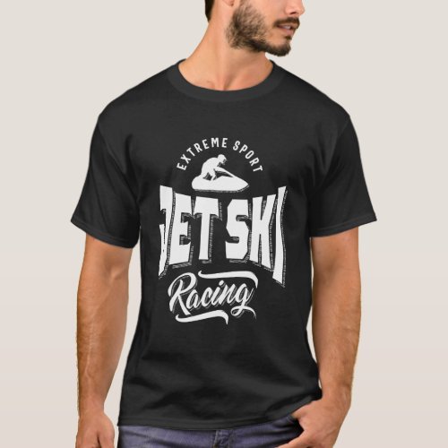 Jet Ski Rider Watersport Watercraft T_Shirt