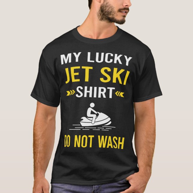 Jet Ski Skiing Water Scooter Personal Watercraft T-Shirt (Front)
