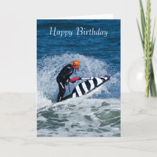 Ski Birthday Cards Zazzle