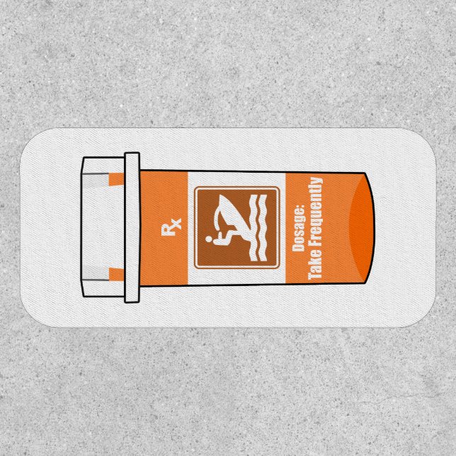 Jet Skiing Is My Drug Patch (Front)