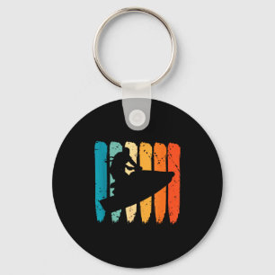 Jet skiing retro watercraft jet skier jetskiing je keychain