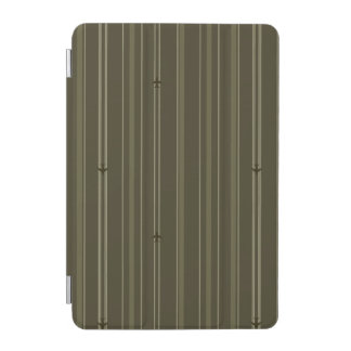 Jet Stream Stripes in Olive Green iPad Mini Cover