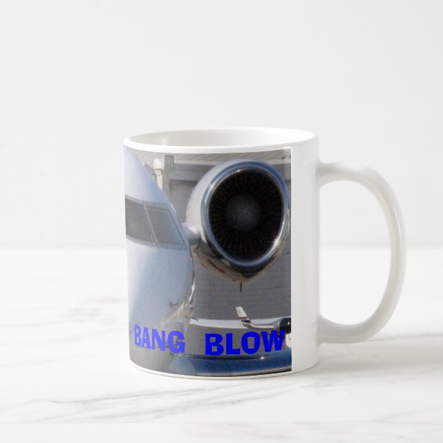 JET, SUCK  SQUEEZE  BANG  BLOW COFFEE MUG (Right)