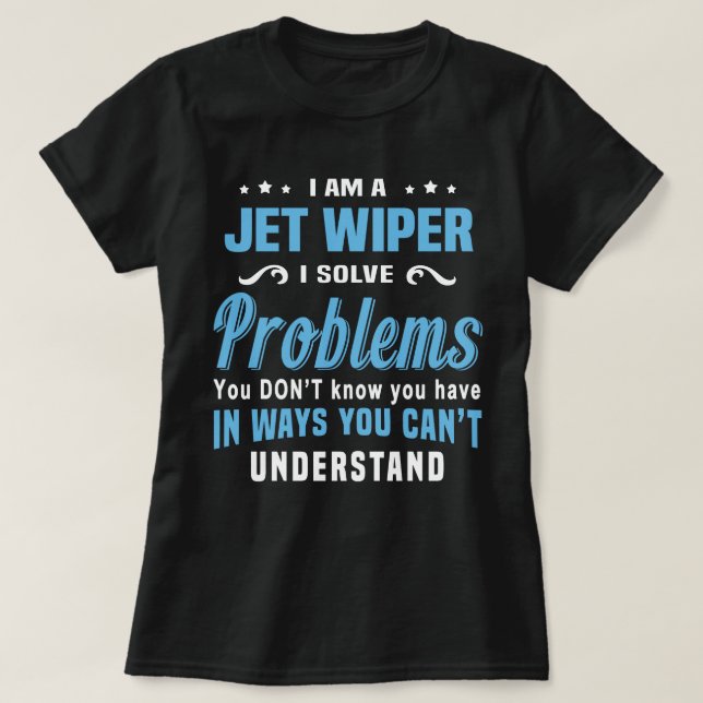 Jet Wiper T-Shirt (Design Front)