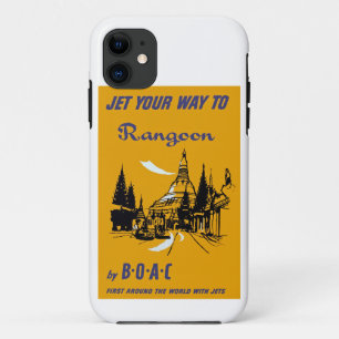 Jet Your Way to Rangoon iPhone 11 Case