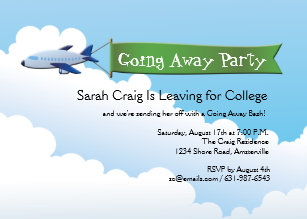 going to college invitations zazzle