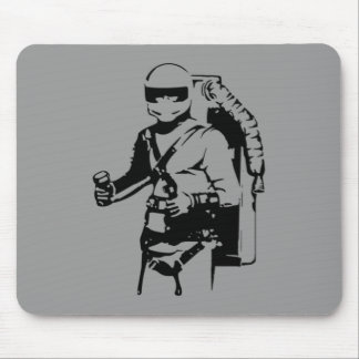 Jetpack pilot mouse pad
