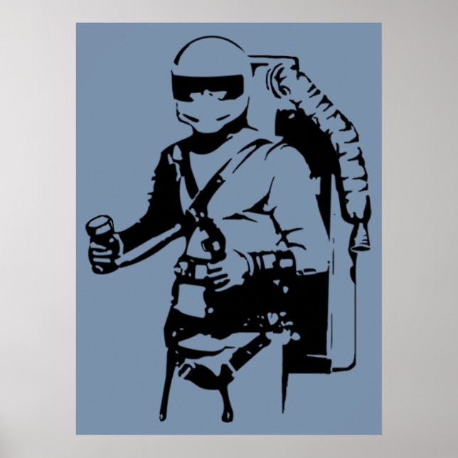 Jetpack pilot poster (Front)