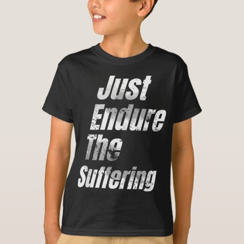 Jets  Just Endure The Suffering Funny Football Tee