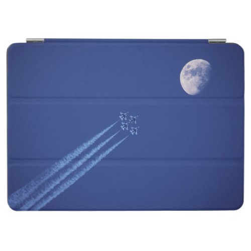 Jets Next to Moon  British Columbia iPad Air Cover