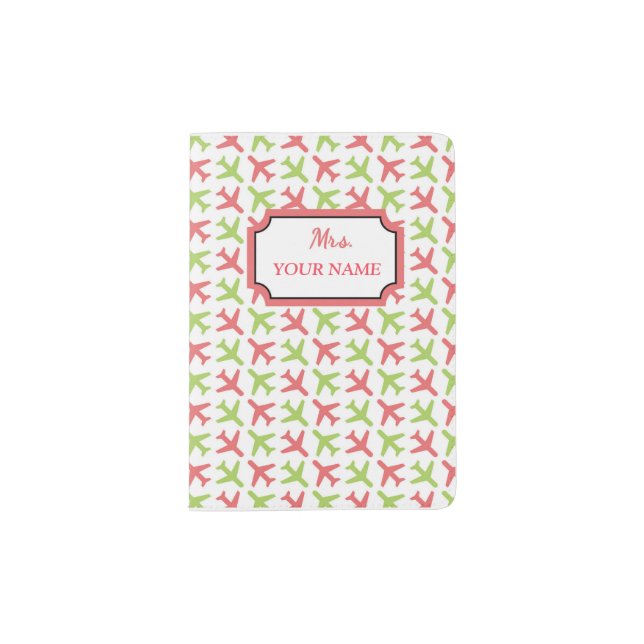 Jets  - Personalized Passport Passport Holder (Front)