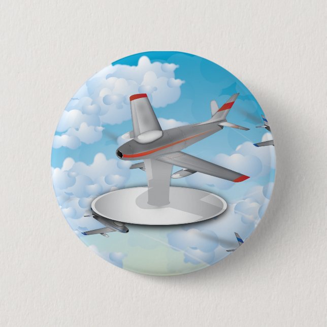 Jets Pinback Button (Front)