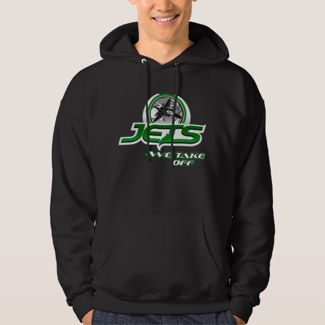 Jets Sweatshirt (Black) (Front)