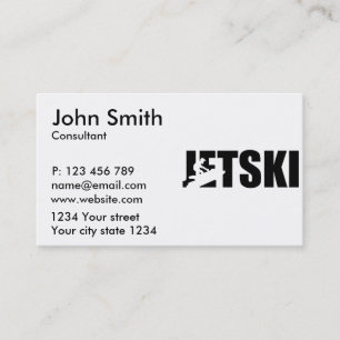 Jetski Business Card