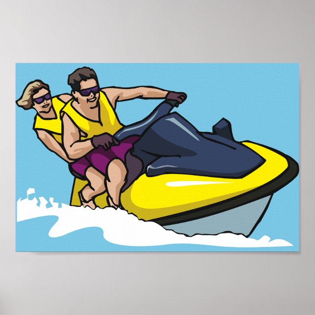 Jetski Fun Poster (Front)