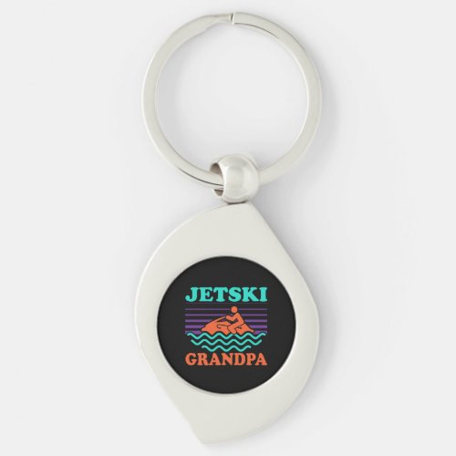 Jetski _ Jetski Grandpa Keychain