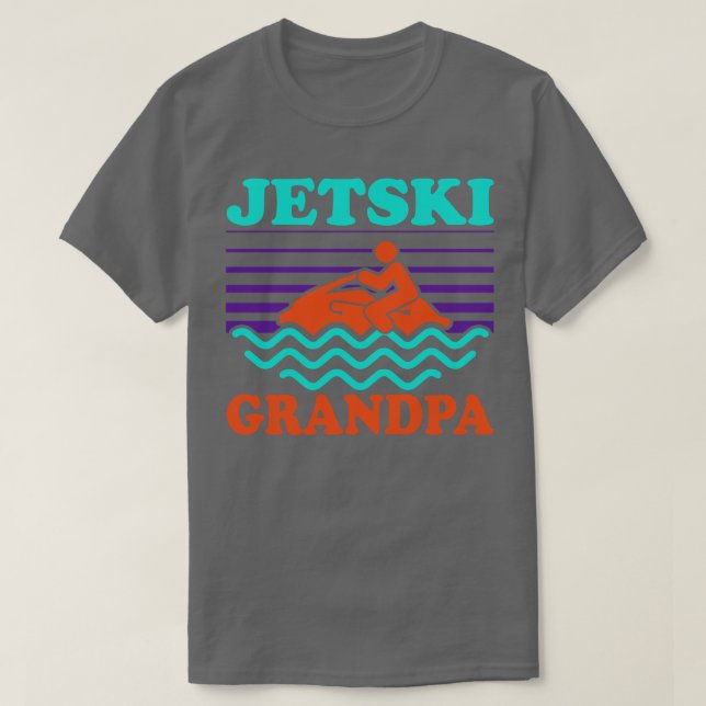 Jetski Jetski Grandpa T-Shirt (Design Front)