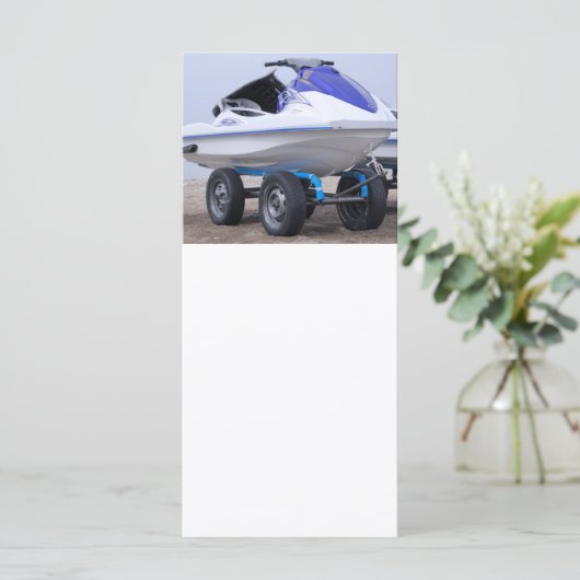 Jetski on the beach (Standing Front)