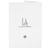 Jetstream Reflections Blank Greeting Card (Back)