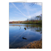 Jetstream Reflections Blank Greeting Card (Front)