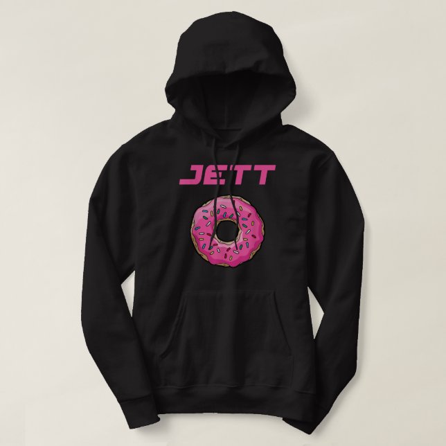 Jett Lawrence JL18 Motocorss Supercross Donut  Hoodie (Design Front)