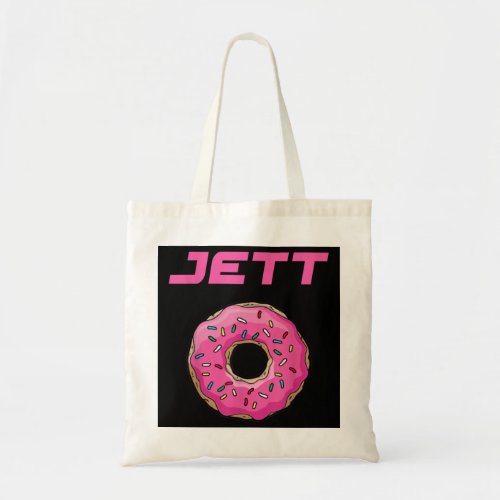 Jett Lawrence JL18 Motocorss Supercross Donut  Tote Bag