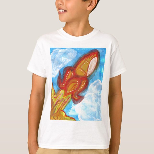 Jette Rockit! - Blast OFF! T-Shirt (Front)