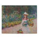 Jeune fille dans le jardin de Giverny, 1888 Jigsaw Puzzle