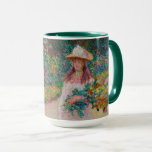 Jeune fille dans le jardin de Giverny, 1888 Mug