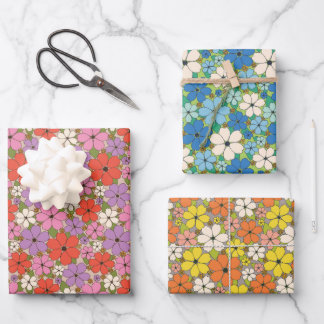 Jeune Floral Assorted Colors Paper