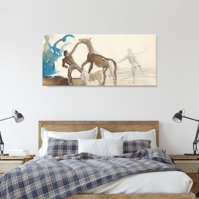 Jeux d’enfants canvas print (Insitu(Bedroom))