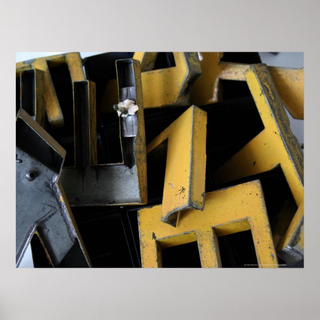 Jeux de Construction Building's Game Letter Poster (Front)