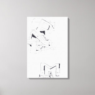 Jeux de Construction Building's Games Drawing 1 C Canvas Print
