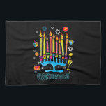 Jew Ish Challah Menorah Hanukkah Celebrating Funny Kitchen Towel<br><div class="desc">This is a great gift for your family,  friends during Hanukkah holiday. They will be happy to receive this gift from you during Hanukkah holiday.</div>