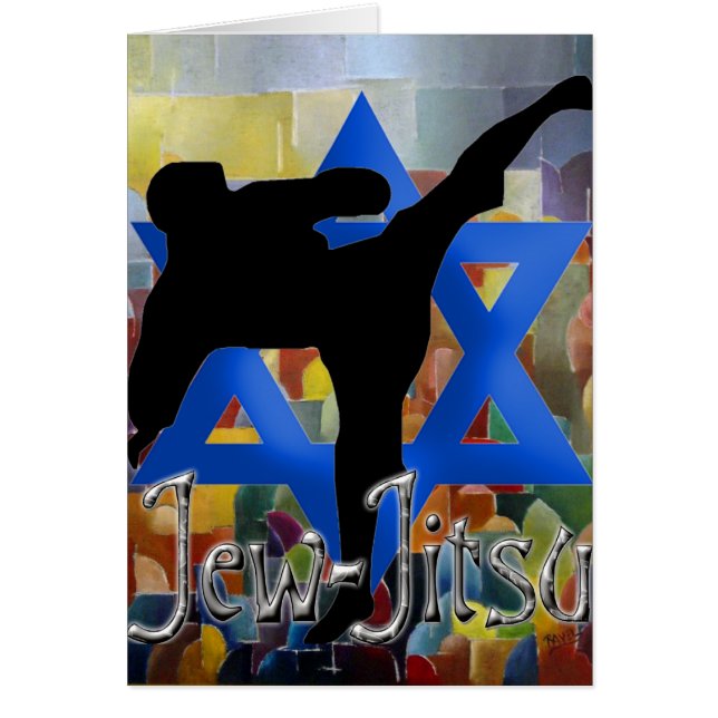 Jew Jitsu Cards (Front)