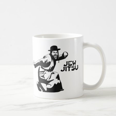 Jew Jitsu Coffee Mug | Jewish Bar Mitzvah Gifts