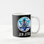 Jew Jitsu Karate Funny Hanukkah Brazilian Jiu Jits Coffee Mug<br><div class="desc">Jew Jitsu Karate Funny Hanukkah Brazilian Jiu Jitsu Mma Bjj</div>