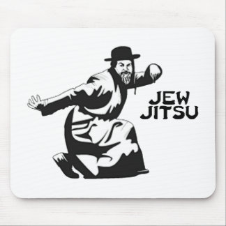 Jew Jitsu Mouse Pad | Jewish Bar Mitzvah Gifts