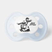 Jew Jitsu Pacifier | Jewish Bar Mitzvah Gifts (Front)