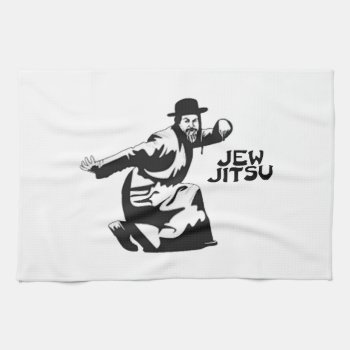 Jew Jitsu Towel | Jewish Bar Mitzvah Gifts by robby1982 at Zazzle