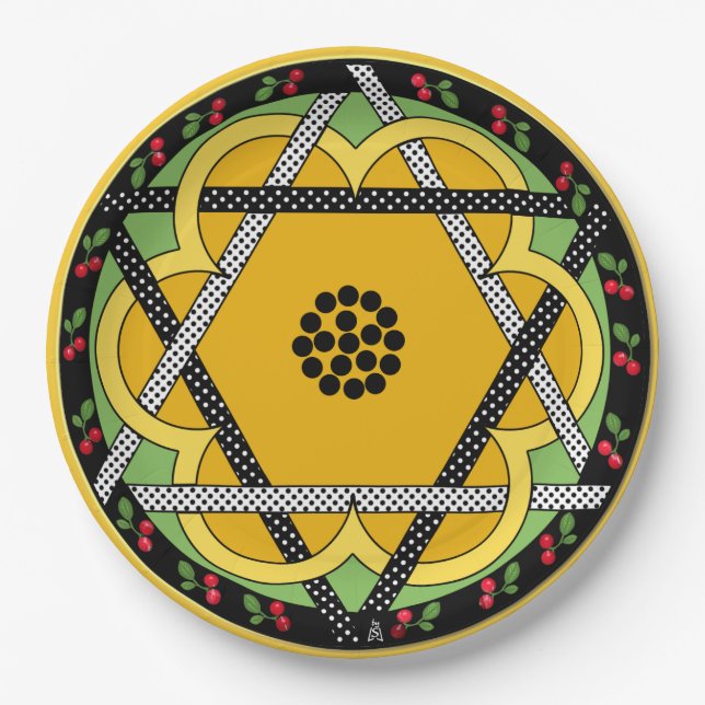 Jewcy Froop  Paper Plates (Front)