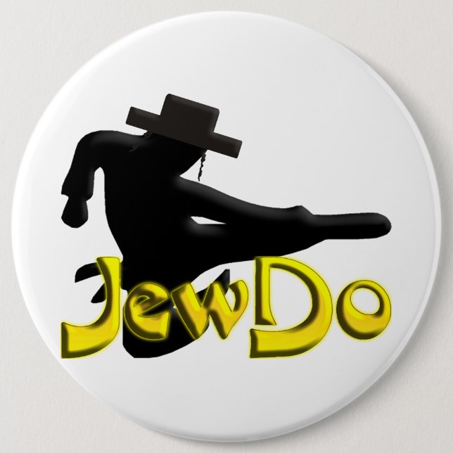 Jewdo Pinback Button (Front)