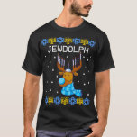 Jewdolph Ugly Hanukkah Sweater Reindeer Menorah<br><div class="desc">Jewdolph Ugly Hanukkah Sweater Reindeer Menorah Chanukah</div>