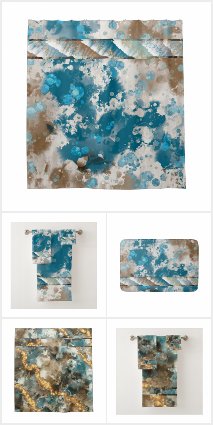 Jewel Abstract Beach Designs
