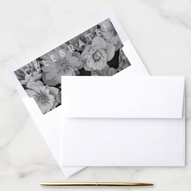 Jewel Box Hellebore Envelope Liner IV (Desk)