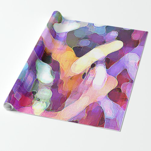 Jewel brights wrapping paper